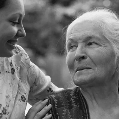 badante e assistita